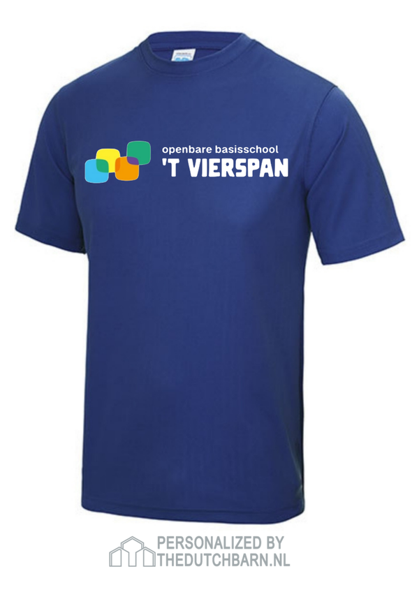 SPORTSHIRT LEERLINGEN INCL groot logo