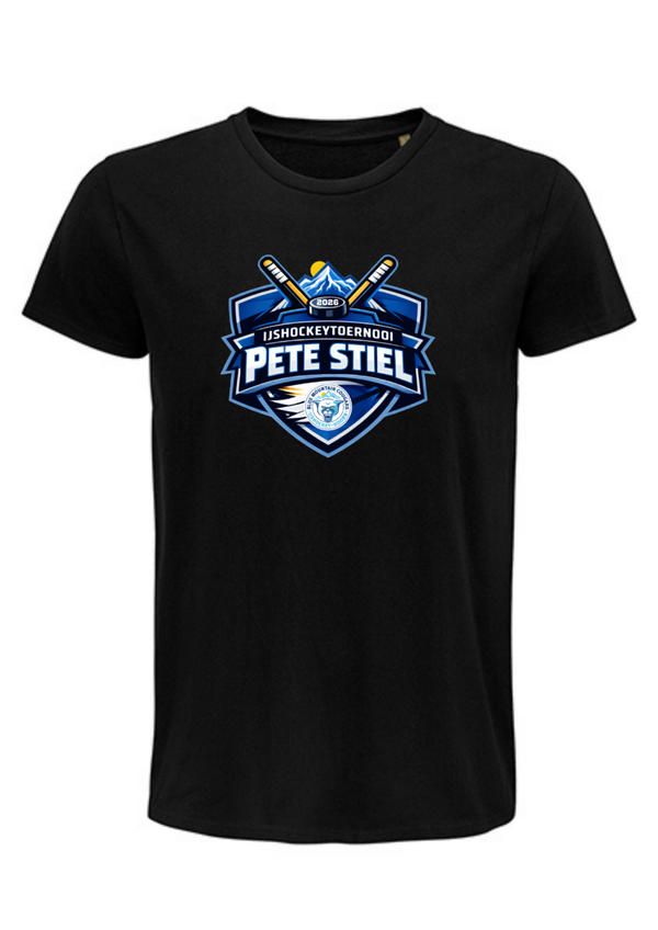 Pete Stiel Tournament T-Shirt 100% cotton UNISEX available in 3 colors