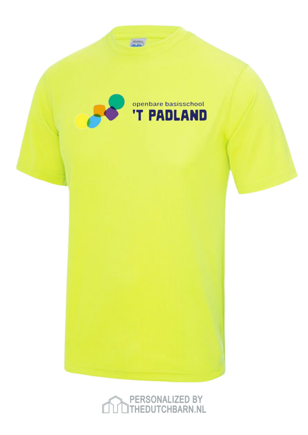 SPORTSHIRT LEERLINGEN INCL groot logo