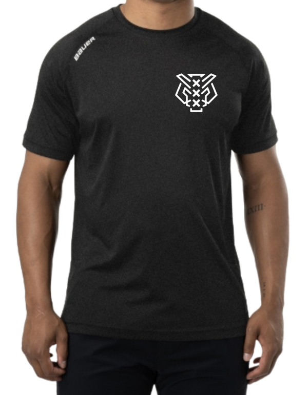 Bauer T-shirt Black Yth.