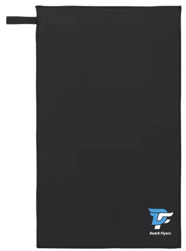 DF Schaatsdroogdoekje zwart