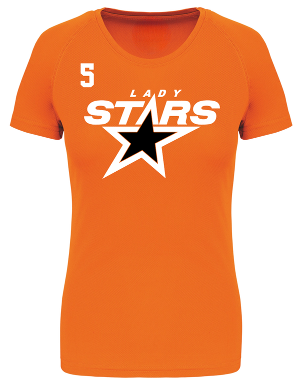 Sport Shirt Fluor Orange Lady