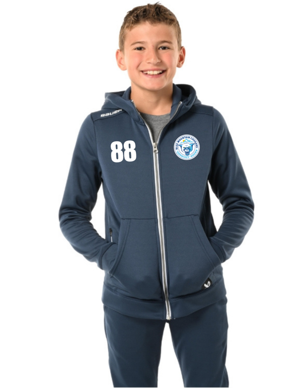 Bauer Team Fleece YOUTH Zip Hoody BMC