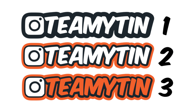Promotie sticker TEAMYTIN