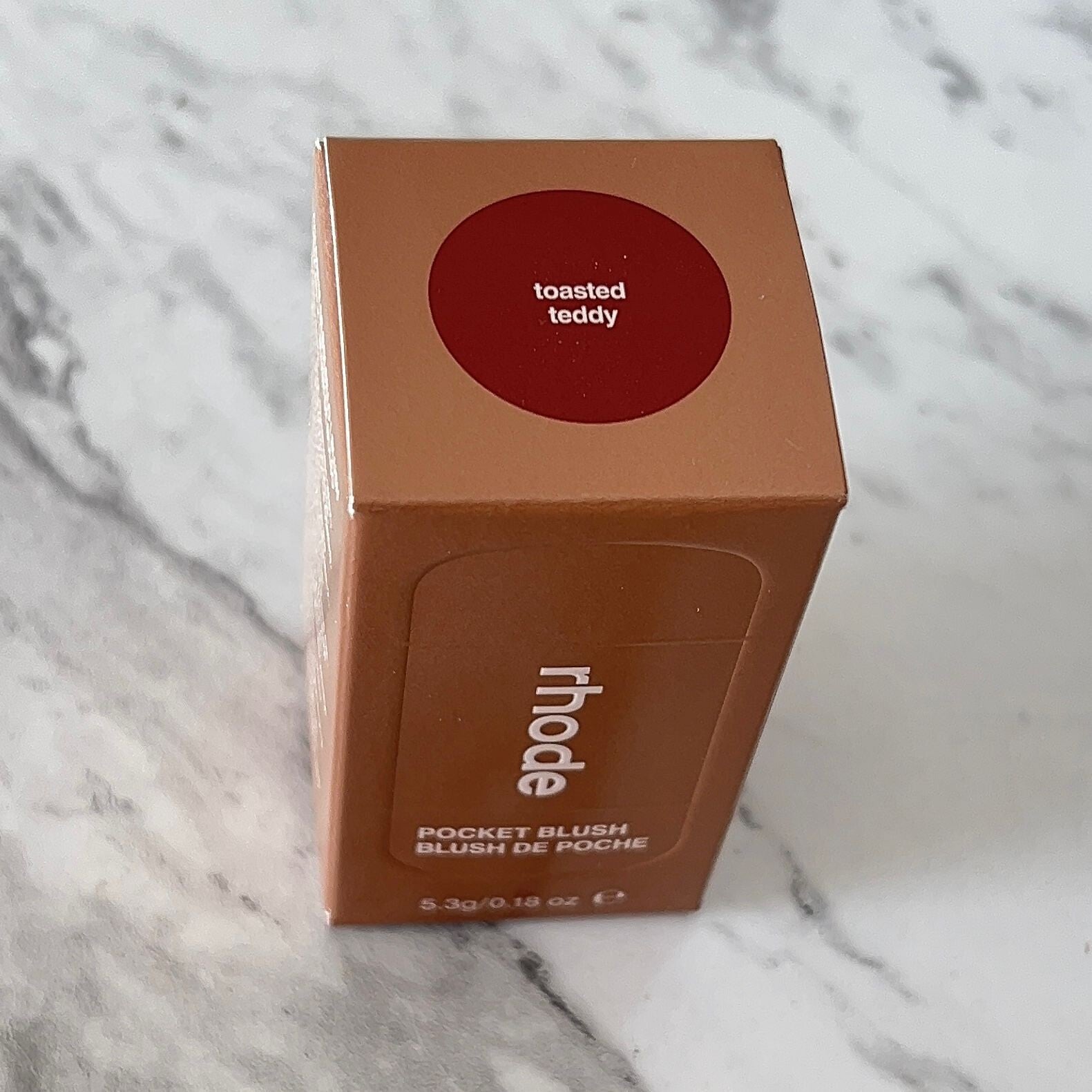 RHODE Pocket blush Tono toasted teddy