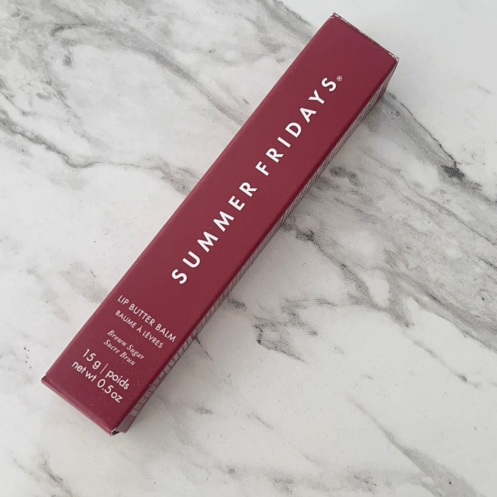 SUMMER FRIDAYS Lip Butter balm  Tono Brown Sugar