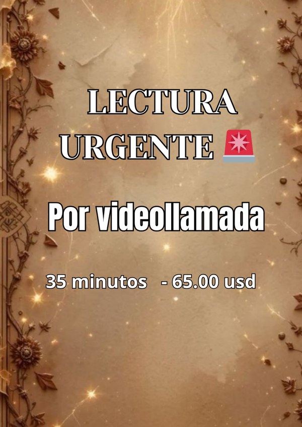 LECTURA URGENTE