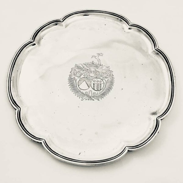 Tazza, The Hague 1709, Adriaan Havelaar, silver