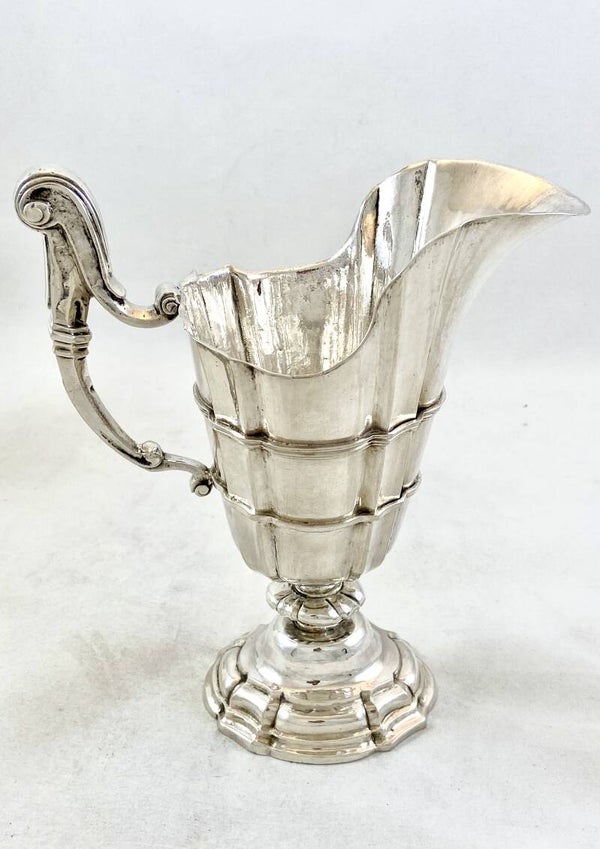 Helmet-shaped Ewer “helmkanne” in Silver, Augsburg, Circa 1690 - 1720