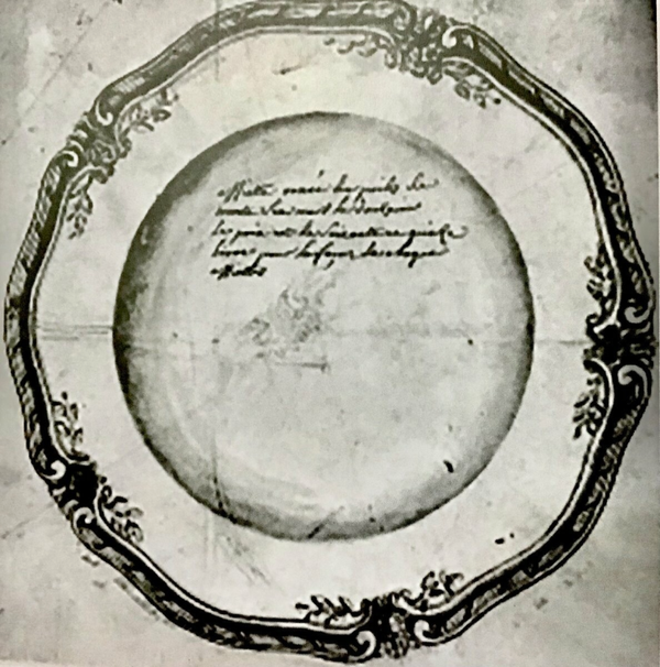 6 Dishes, replica model of François-Thomas Germain for the King of Portugal