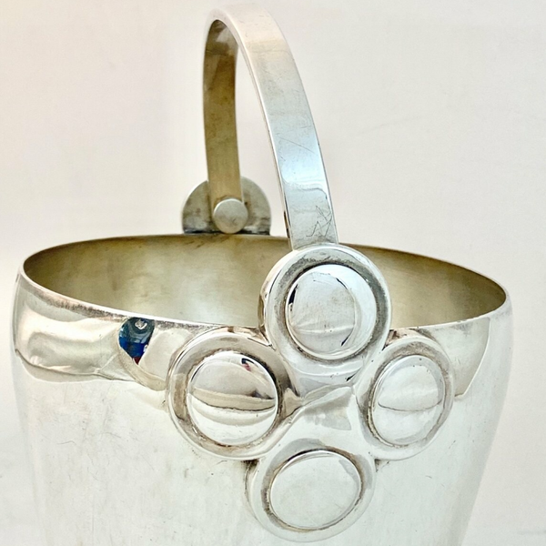 Holy water bucket, Jean E. Puiforcat, Art deco, Paris, around 1935