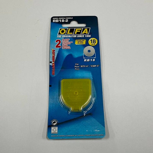 OLFA Replacement Rotary Blade 2x18mm  - RB18-2