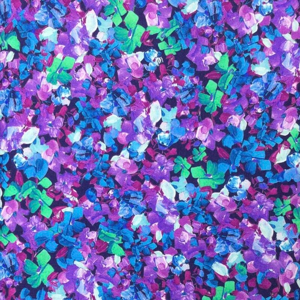 Painterly Petals - Meadow - Nature  per 25cm