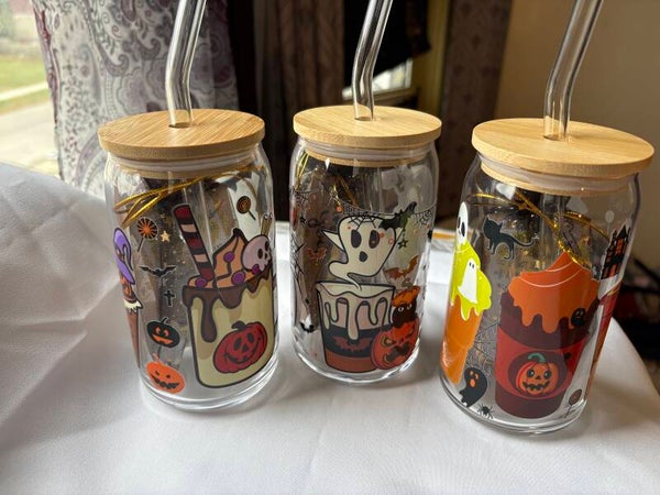 Glass Tumbler Holliday