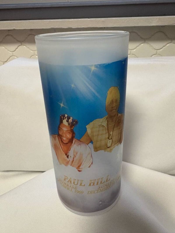 Personalized Frosted Glass Tumbler
