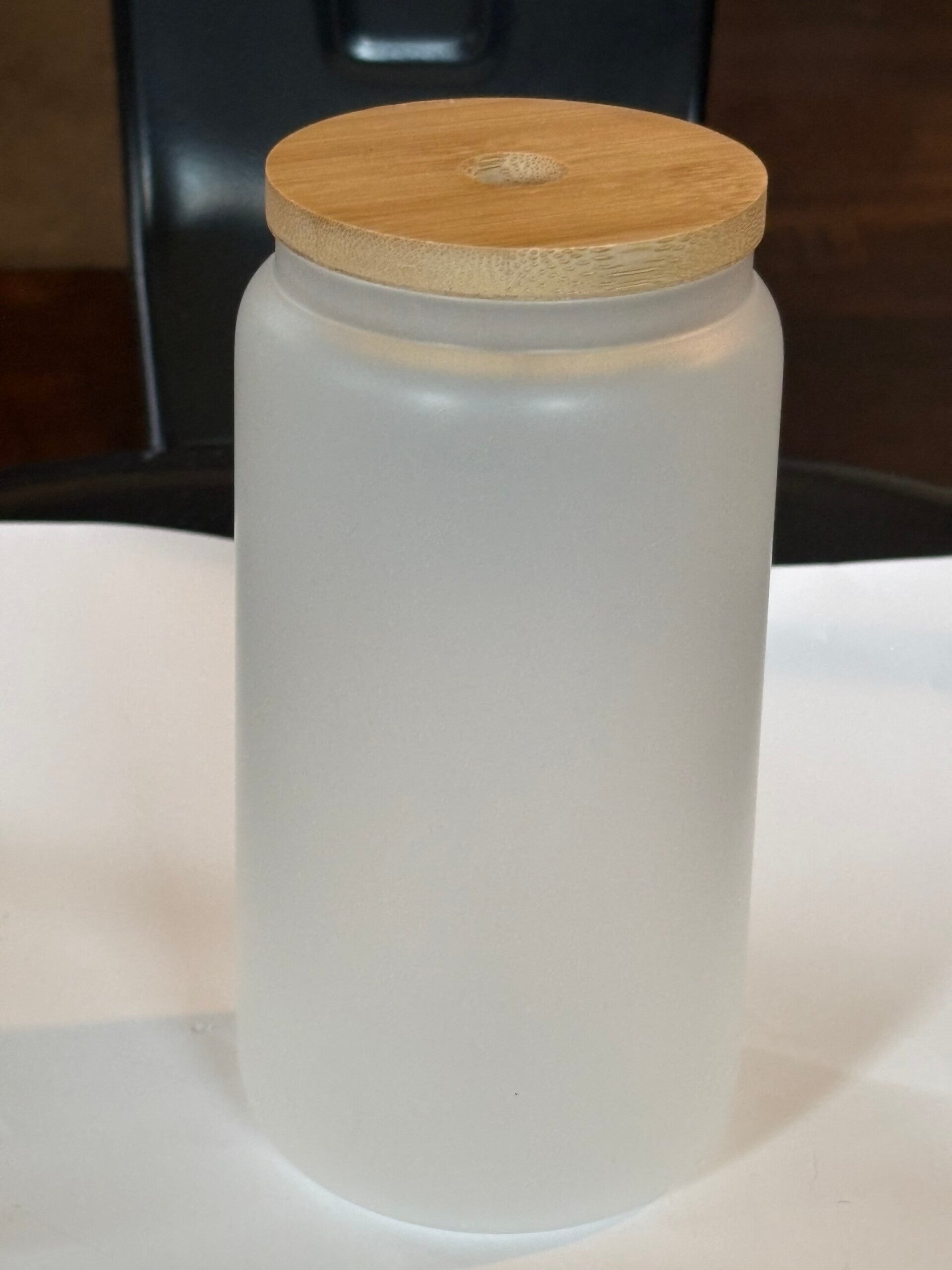 Frosted Glass Tumbler