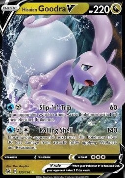 Hisuian Goodra V - LOR - 135/196