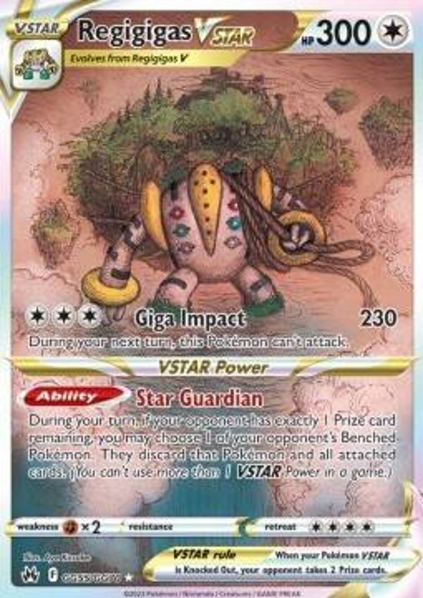 Regigigas VSTAR - CRZ GG55/GG70