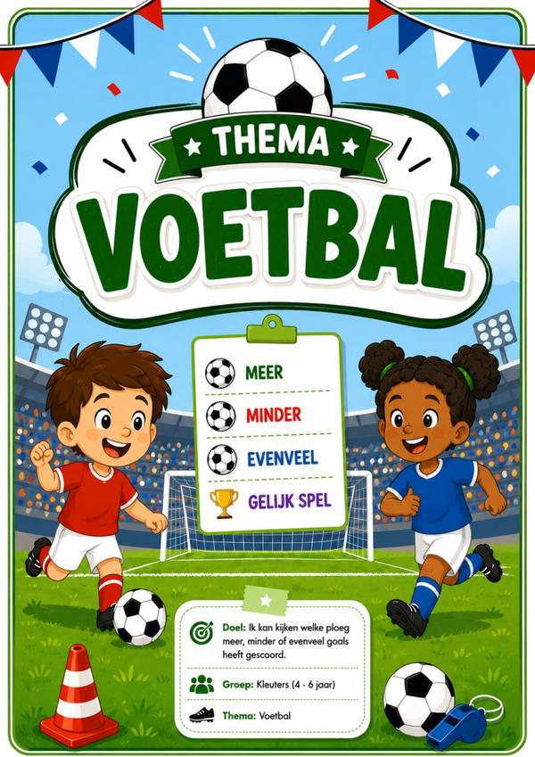 Thema Voetbal: Meer, minder en evenveel bundel