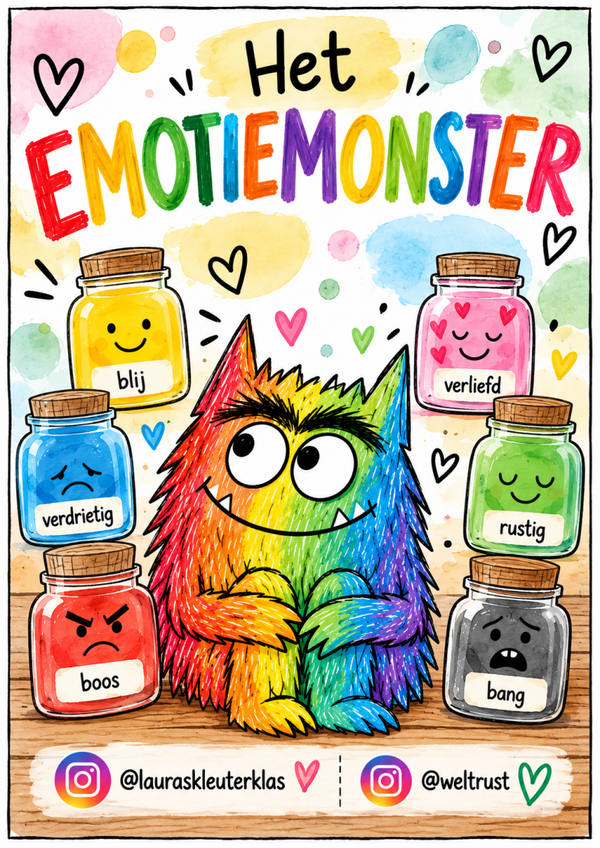 Emotie monster bundel