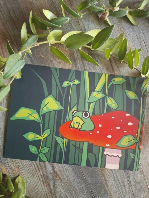 Kikker - A5 print