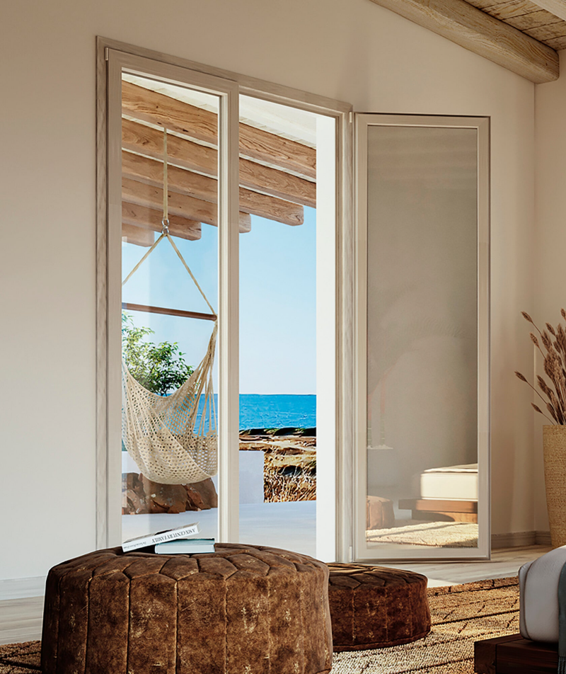 Porta Finestra in PVC a 2 ante