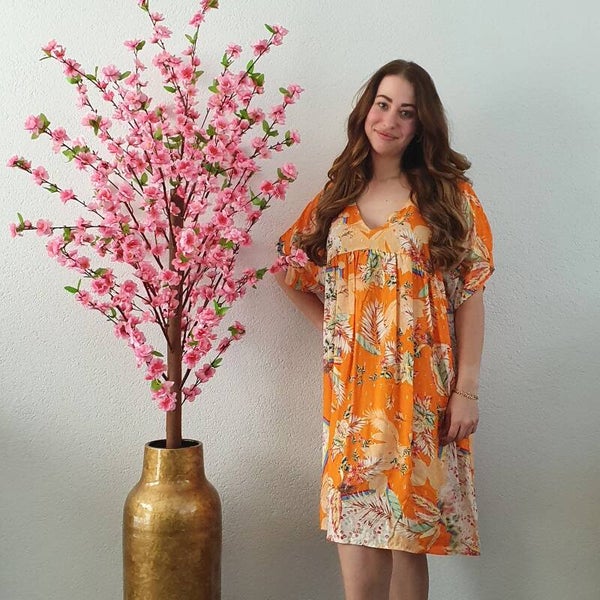 Tuniek Flowers Oranje