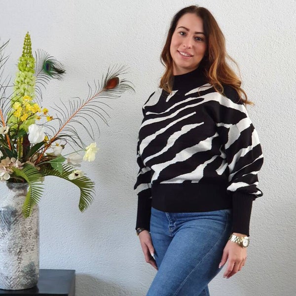 Trui Zebraprint