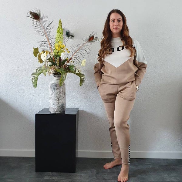 Amour Joggingpak Beige