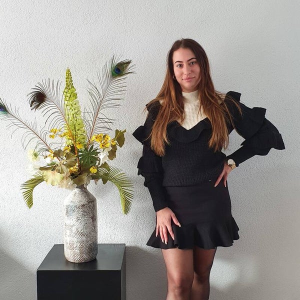 Trui incl. Bijpassend Rokje Zwart