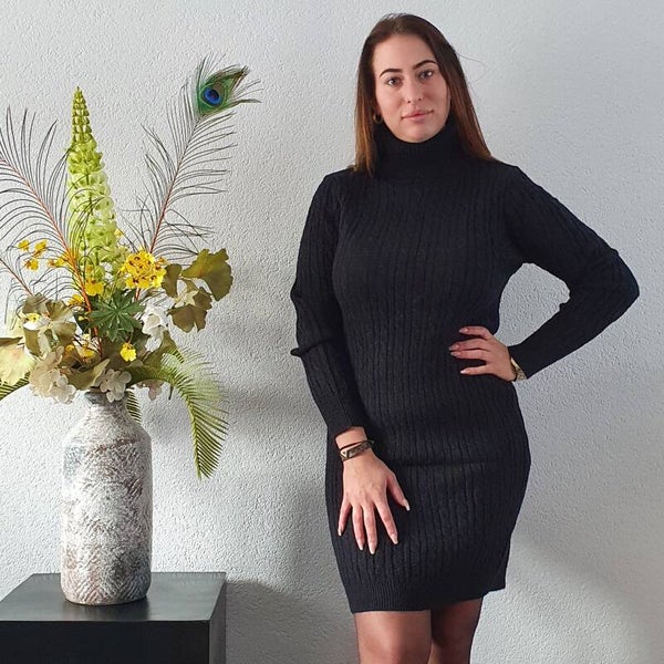 Middellange Kabel Koltrui Zwart