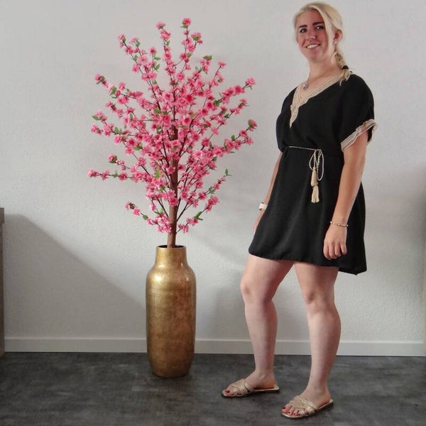 Zomertuniek Zwart V-Hals