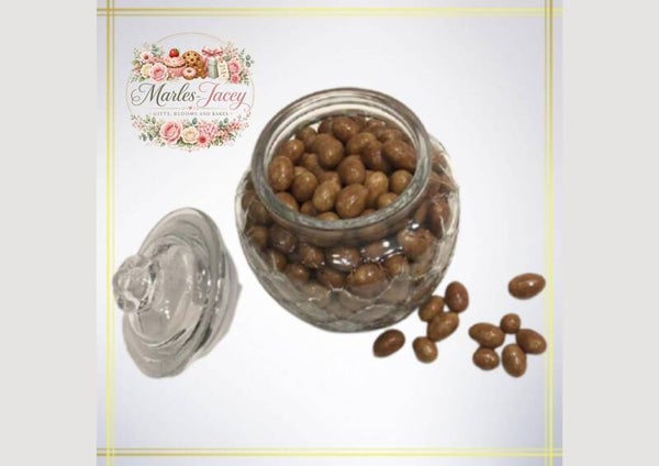 Chocolate-Coated Nut Jar
