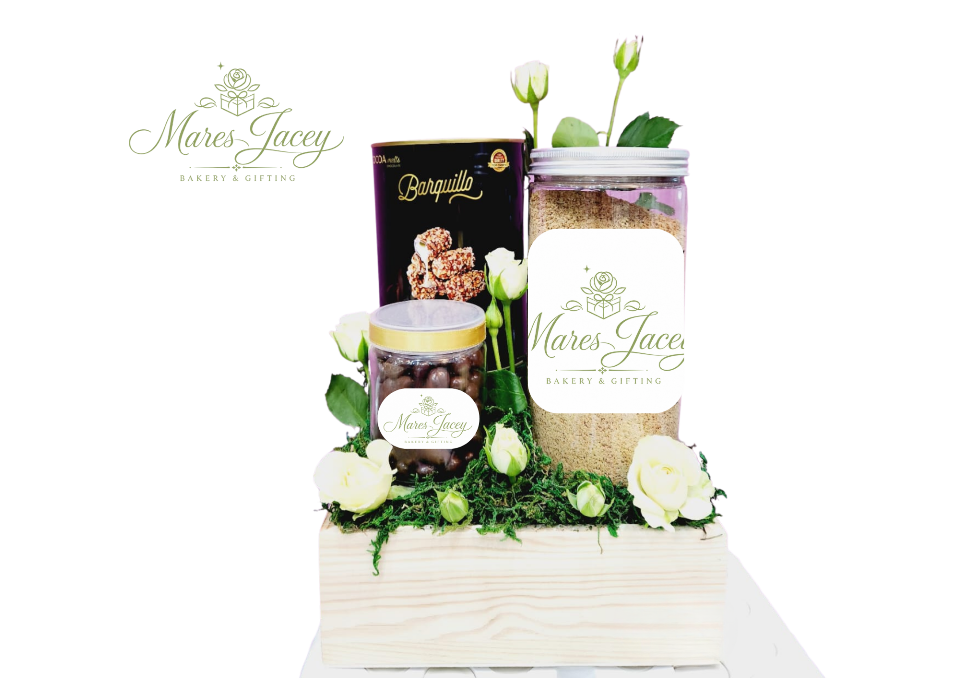 Premium Nuts & Chocolate Gift Crate