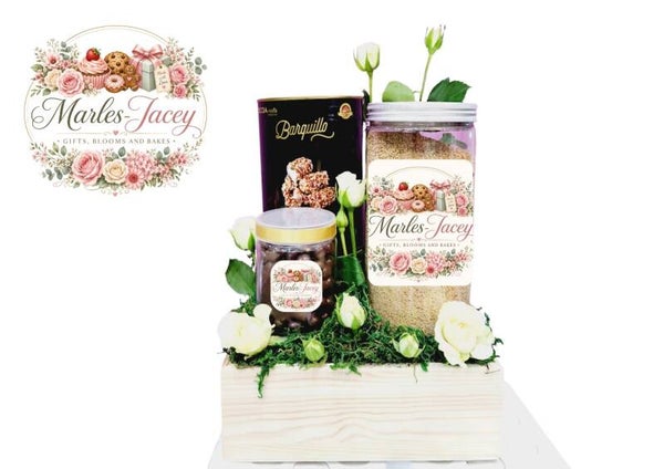 Premium Nuts & Chocolate Gift Crate