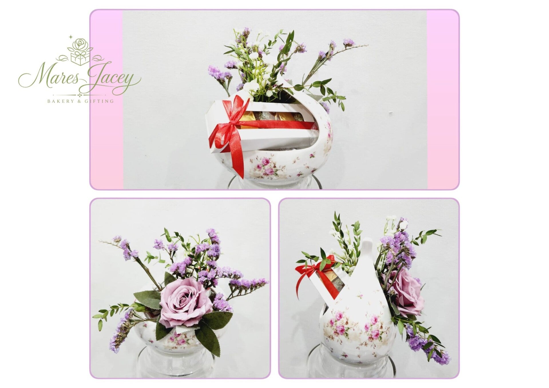 Vintage Floral Tea Set Collection
