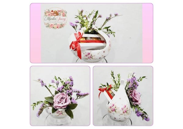 Vintage Floral Tea Set Collection