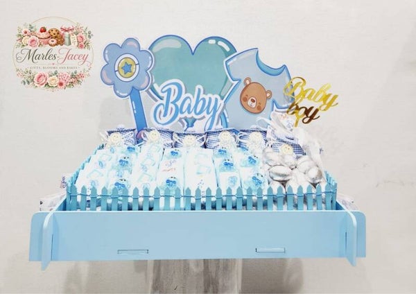 Baby Boy Sweet Tray