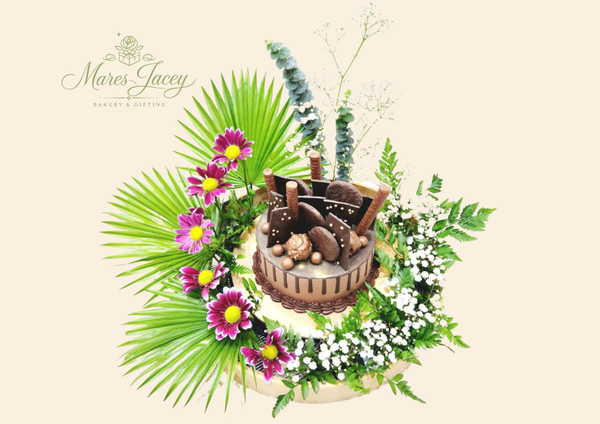 Chocolate Celebration Cake Arrangement