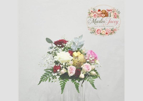 Luxe Floral Chocolate Arrangement
