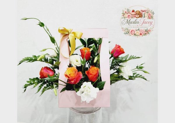 Modern Floral Gift Box