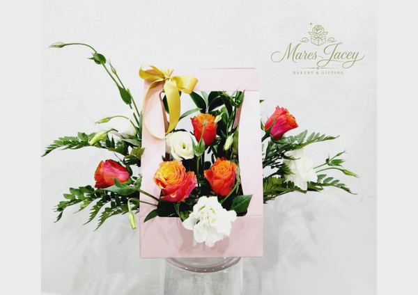 Modern Floral Gift Box