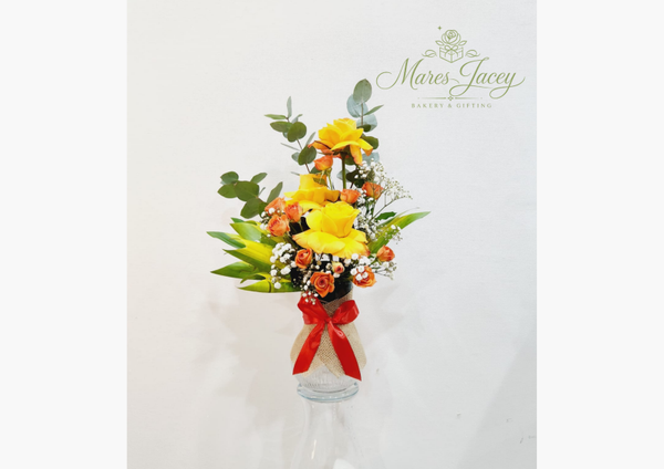 Golden Bloom Arrangement