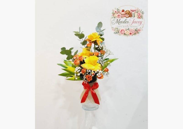 Golden Bloom Arrangement