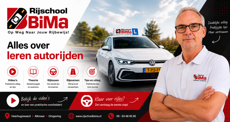 Alles over leren autorijden-rijschool BiMa