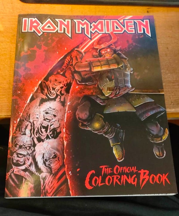 Iron Maiden Coloring Book (kleurboek) new