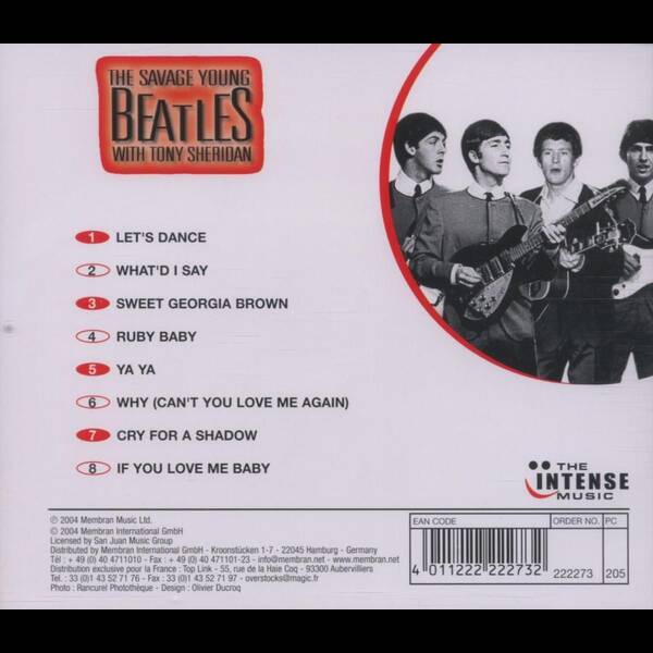 The Savage Young Beatles With Tony Sheridan – The Savage Young