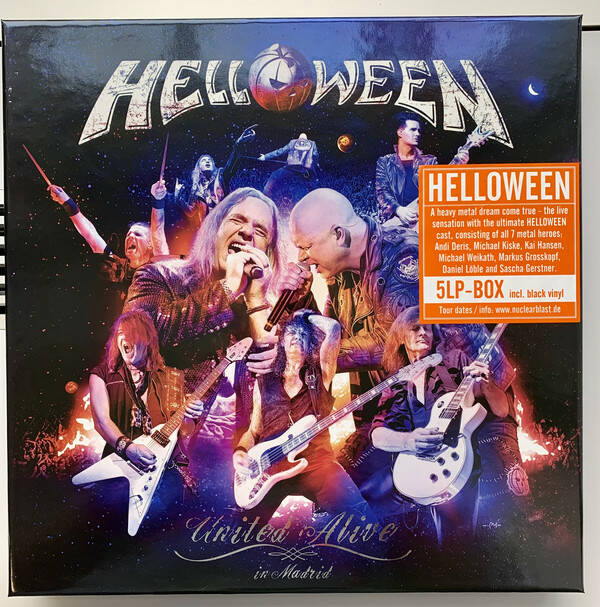 Helloween ‎– United Alive In Madrid  box