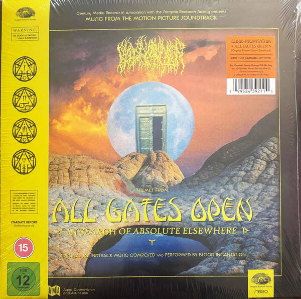 Blood Incantation ‎– All Gates Open Orange [Transparent]