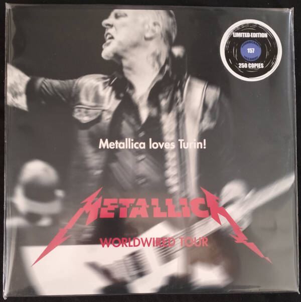 Metallica ‎– Metallica Loves Turin! 3lp new
